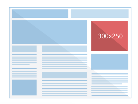 Decorative banner ad graphic